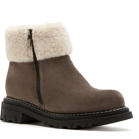 La Canadienne Declan City Dry Waterproof Genuine Shearling Boots Sz 11